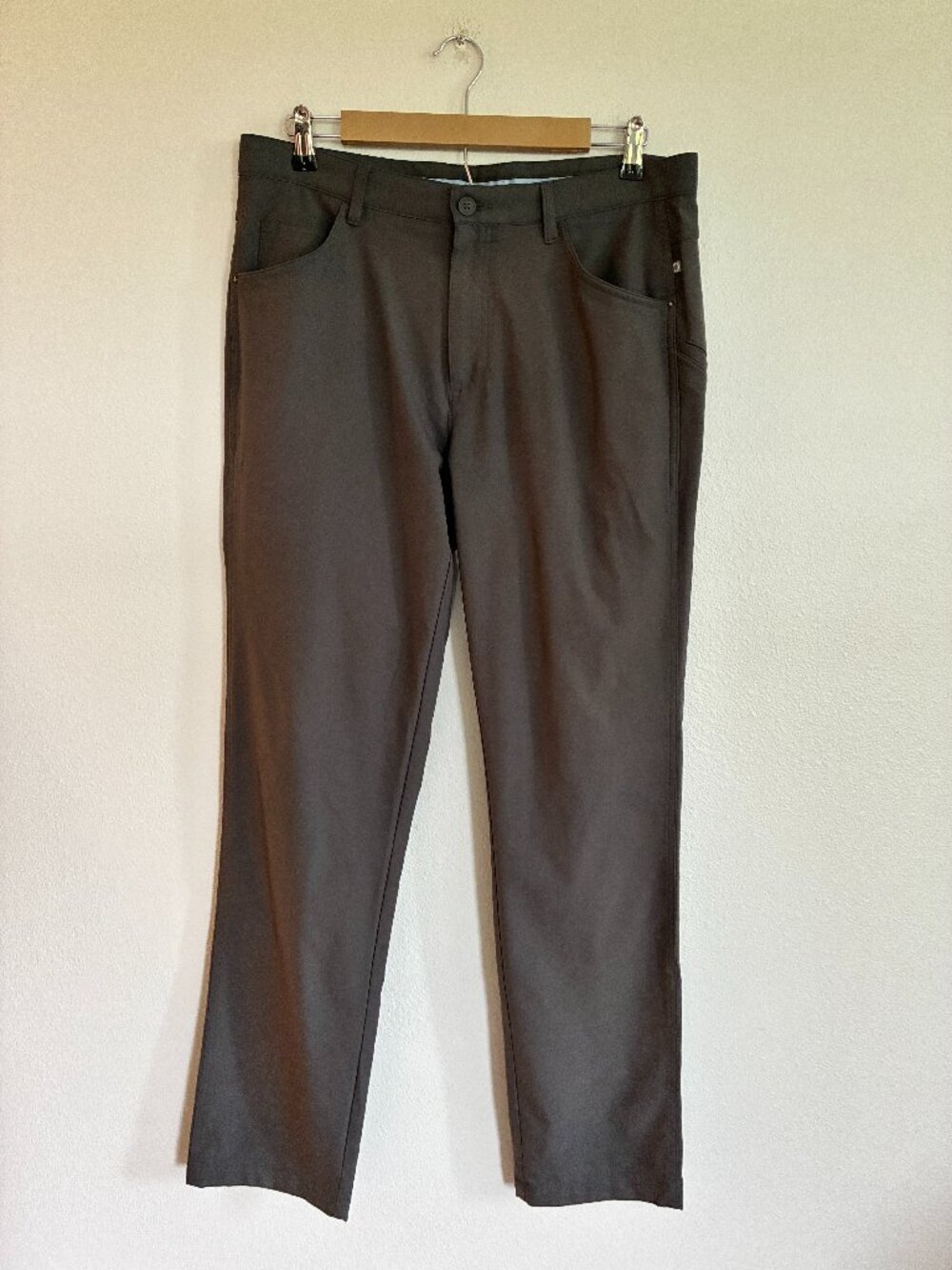 Ping Golf Pants Mens 34x32 Gray SensorCool Performance Chino Trousers Stretch